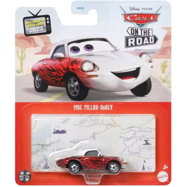 Cars Disney Mae Pillar coche DXV29 Mattel - 1