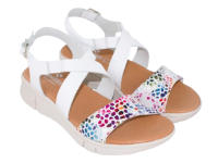 Sandalias Planas Mujer Color: Blanco y Negro Tallas: Marca: Sevillas Modelo: - details 1