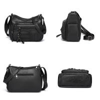 Bolso De Hombro Para Mujer De Cuero Suave Con Múltiples Bolsillos Lujo Casual Bolso De Mano Diseñador Bolso Cruzado De 2024 - details 7