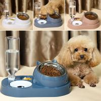 Tazón Para Gatos 2 En 1 Alimentador Automático Con Almacenamiento De Agua Tazón De Alimentos Para Perros Y Gatos Material De Plástico - details 10