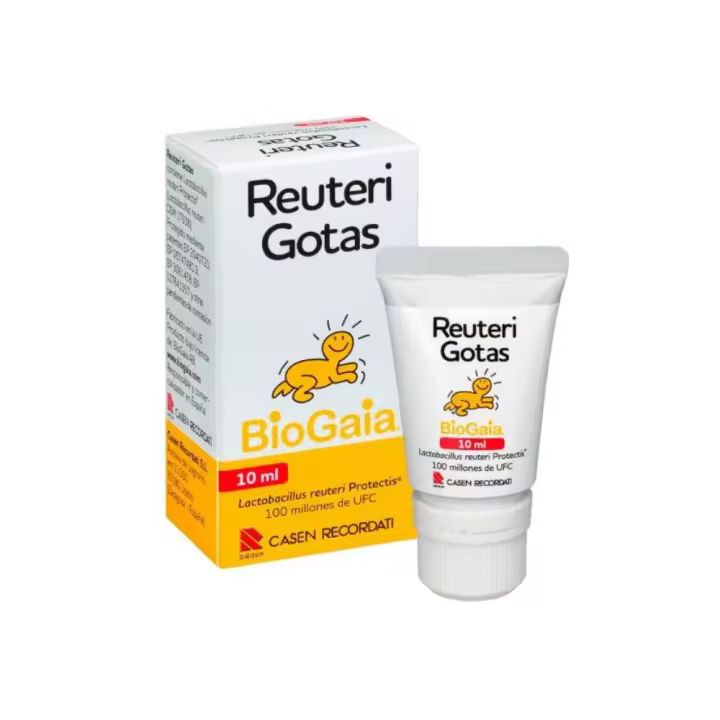 Reuteri Gotas 10 ml - Probiótico para aliviar los cólicos del bebé - Suplemento natural para el bienestar del bebé - 1