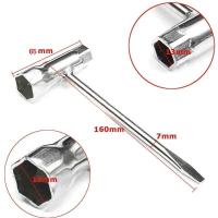 Llave De Encendido De Acero Inoxidable 13mm & 19mm Para Motosierra De Gasolina Y Cortacésped Herramienta De Mantenimiento Para Jardín - details 1