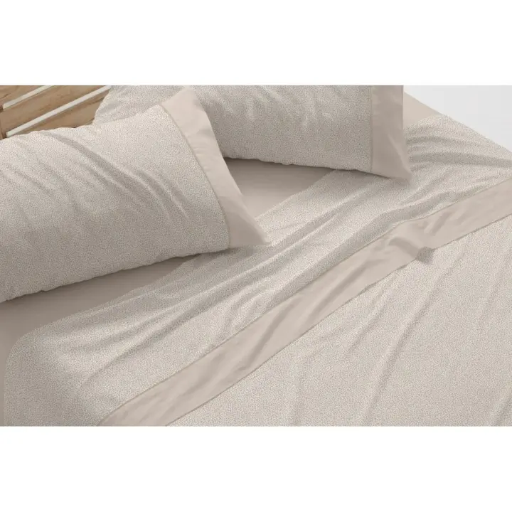 Juego de Sábanas Estampadas 047 Burrito Blanco 50% Algodón– Suavidad, Ajuste Perfecto y Fácil Planchado. - 1