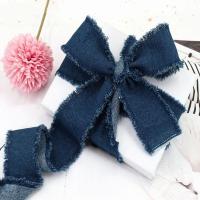 Cinta De Jeans Para Manualidades Y Costura Cinta De Satén Para Colgantes Y Flores Cinta De Fringe Para Decoración De Ropa Azul Estilo Cowboy - details 4