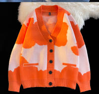Suéter De Manga Larga Para Mujer Y Hombre Con Cuello En V Botones Abiertos Suave Y Cálido Chaqueta De Lana Tejida Casual Para Otoño E Invierno - details 10