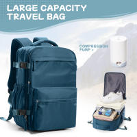 Mochila De Viaje 30L Para Hombres Y Mujeres Antirrobo Con Compresión a Vacío Mochila De Negocios Escolar Para Exteriores Con Portátil - details 6