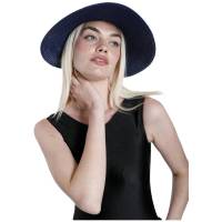 Kebedo Moda Sombrero de paja para Mujer con Banda Floral, Pamela con ala Ancha, Gorro para el Sol, Sombrero Visera Transpirable, Talla única Ajustable para Playa, Verano, Piscina, Vacaciones, Viaje - details 4