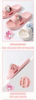 Sanrio Kawaii Zapatillas De Verano Para Niños Anime Kuromi Cinnamoroll Antideslizantes Para Interior Regalo Para Niñas Zapatos Planos De EVA Cómodos Para Todas Las Estaciones - details 1