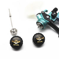 Pistola De Pulverización Aireada Nueva 1.3mm Con Kit De Boquilla 1.8mm Para Pintura De Coches Herramienta De Pintura Comercial HVLP 4000B - details 6