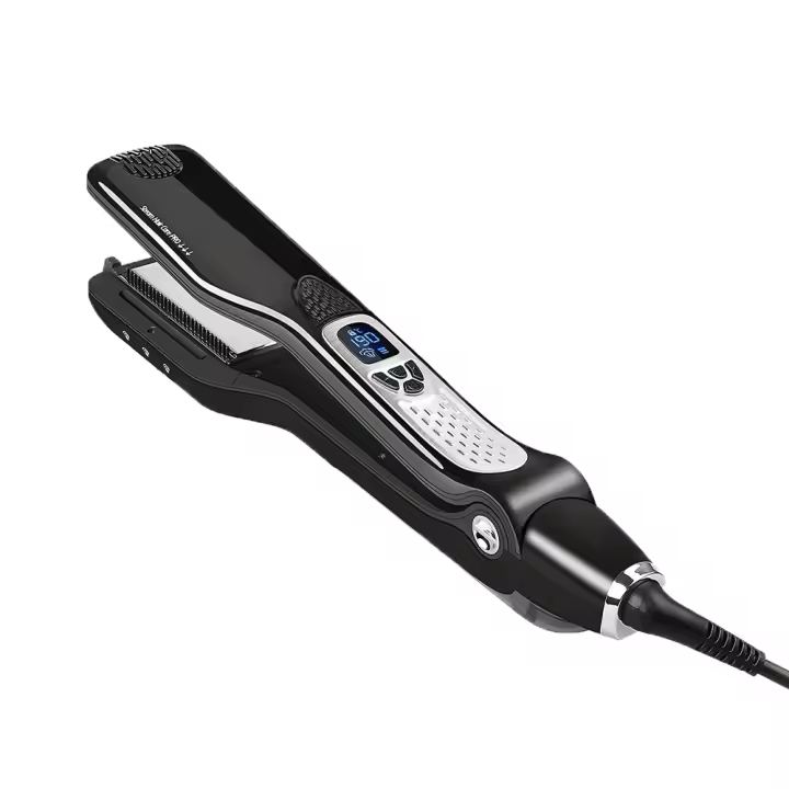 Placa de vapor 2 en 1 with Turmalina de Titanium, 21-30mm, Doble Voltaje, 1 minute de calor, para todo type de Cabello - 1