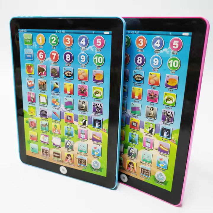 Tablet De Aprendizaje Para Niños Máquina De Lectura De Puntos Con Juego De Computadora Simulada Y Puzzle Educativo Para Edades 3-12 - 1