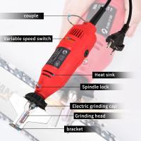 Kit de afilador de Cadenas de motosierra inalámbrica 180W Eléctrica molino de troquelado herramienta de molienda Afilador de Amoladora de Cadena de Mano - details 2