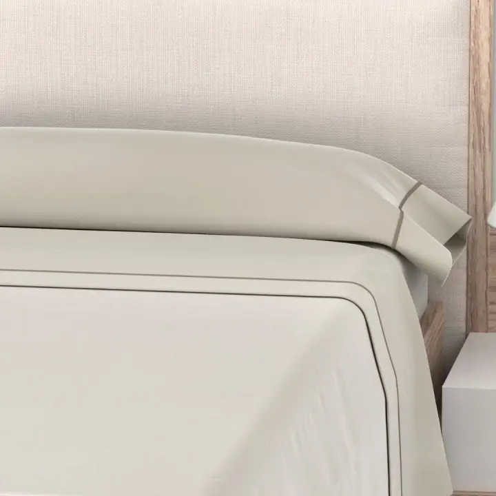 Juego de Sábanas de Alta Calidad para Cama de 90-180 Cm - 3 Piezas con Sábana Bajera Ajustable - Algodón/poliéster - Varios Colores - Suavidad y Confort - 1
