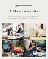 Cafetera de Espresso Portátil Compacta - Recargable por USB, Máquina de Café de Viaje Auto-Calentable con Tipo-C, Infusión Caliente y Fría, Compatible con Café Molido y Cápsulas para Camping, RV, Senderismo, Oficina-Marca Cecodadi - details 9