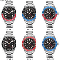 Reloj De Pulsera Mecánico De Lujo 41mm NH34 GMT Luminoso Corgeut Con Vidrio De Zafiro Resistente Al Agua 10Bar Para Hombres - details 3