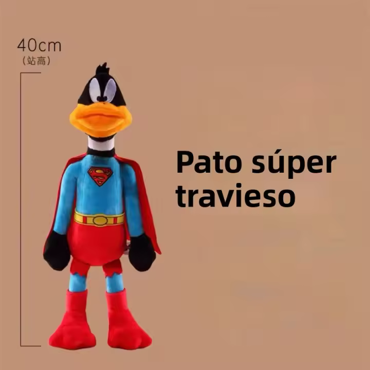 Muñeco De Peluche Warner Bugs Bunny Serie Aniversario Cosplay Superman Peluches Anime Muñeco De Peluche De Dibujos Animados Para Adultos Y Niños Material De Peluche Relleno De Algodón PP - 1