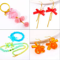 Cinta Arcoíris De Acrílico Para Joyería DIY 20/50pcs Hebillas De Borde Para Cabello Collares Pulseras Accesorios De Manualidades - details 11