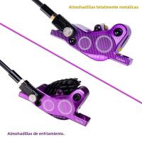 ZTTO Freno De Disco Hidráulico MTB 4 Pistones M840 Con Refrigeración Y Pastillas De Mineral De Hierro CNC Para Bicicleta De Montaña AM Enduro E4 ZEE M8120 - details 2