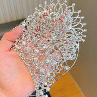 Diadema De Corona Para Niñas 1 Pieza Accesorio De Cabello Lindo Para Fiestas Y Desfiles Regalo De Cumpleaños Para Niñas Pequeñas - details 4