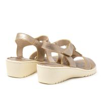 CALZAZUL 672/12_B Sandalias planas de Mujer 32513 24V SANDALIA VELCRO CIRCULOS BRONCE - details 1