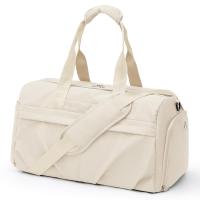 Bolsa de gimnasio con compartimento para zapatos, bolsa de lona deportiva, bolsa de viaje impermeable, cinturón de yoga, maletín con ruedas - details 1