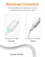 Cable USB C Para Cargador 1M 5Pcs/Lot Alta Velocidad Tipo C Adecuado Para Android Carga Rápida Cable Para Teléfono Móvil - details 4