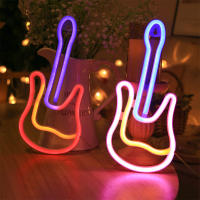 Luz De Neón LED USB/Batería Para Decoración De Pared Fiesta Barra De Cerveza Artículos De Noche Forma Musical Sin Certificación De Origen - details 22