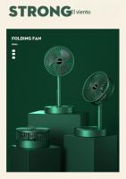 Ventilador pequeño, recargable, de larga duración, USB, telescópico, plegable, vertical, eléctrico, para exteriores, de pie - details 3