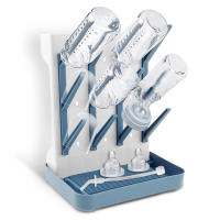 Estante De Secado Para Botellas De Bebé Espacioso Y Vertical Soporte Para Botellas Y Vajilla Herramienta De Cocina Organizadora - details 1