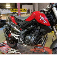 Escape De Motocicleta Muffler Frontal Para Benelli Tnt 125 Tnt 135 Sistema Completo Tubo De Escape Adecuado Para Motocicletas - details 7