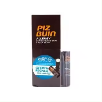 Piz Buin Allergy Pack De Crema Facial Spf50+ De 50Ml + Stick Labial Spf30+ 2Uds - 1