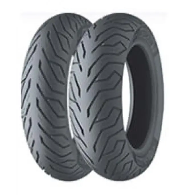 Michelin Neumático City Grip 100/80 R14 Plateado - 1