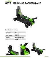 Kit de Herramientas Especial Taller Mecánico JBM - Gato Hidráulico Carretilla Pequeño - 2 Toneladas + Juego de 2 Caballetes de 3 Toneladas + Fluorescente de Taller con Tubo Sencillo - details 1