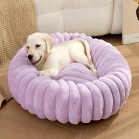 Alfombra De Mascota De Peluche Para Perros Y Gatos Medida 50cm-19.69in Ideal Para Otoño E Invierno Tapete Para Litiario Estilo Sólido Material De Veludo De Conejo - details 8