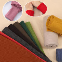 Parches De Tela Elástica Para Suéteres Y Pantalones 35cm Cuffs De Rib Knitted Reparación Y Extensión De Ropa Accesorios De Costura - details 3