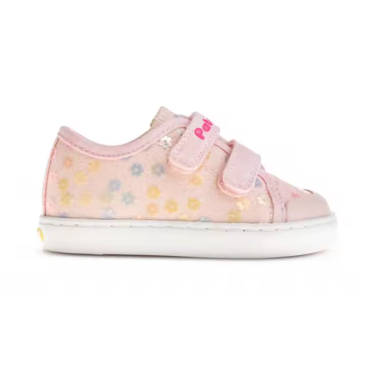 Zapatillas de lona niña PABLOSKY 980670 SNEAKERS LONA GLITTER ROSA 34872 25V - 1