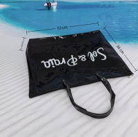 EILV Bolso de Playa Transparente Mujer Grande Impermeable | Bolsa PVC Colorida para Piscina, Playa, Vacaciones, Compras - details 4