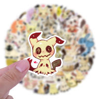 55PCS Parches Pokemon Mimikyu Para Decoración DIY De Teléfono Móvil Cuaderno Guitarra Y Tienda Resistente Al Agua - details 3