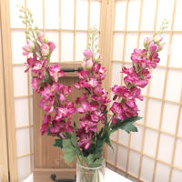 Hiedra De Azafrán Artificial Larga 75cm Delicioso Delfín Silken Falso Flor Para Decoración De Boda Hogar Jardín Fleurs Artificielles - details 4