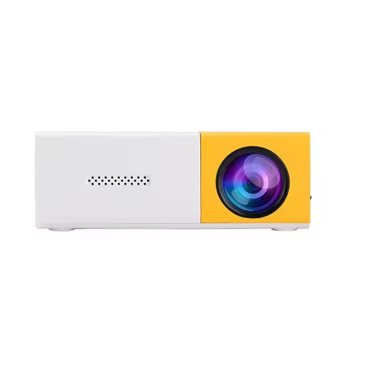 Proyector Multimedia 1080P YG300 - Proyección de Películas - 1920x1080 LCD - Oficina en Casa - Negro, Azul, Amarillo - 1