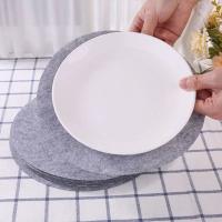 24PCS Almohadillas De Protección Para Platos Y Tazas De Terciopelo Anti-fricción Divisores De Alimentos Para Armado Ecológico Y Clásico - details 10