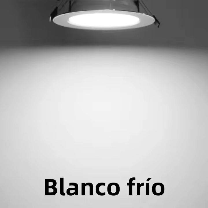 10Pcs/Lot Luces De Techo Redondas LED 220V Luz Baja Revestida De Plástico Para Decoración De Hogar Y Habitaciones Dormitorio Y Sala De Estar - 1