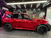 Pegatina De Espejo De Cobre Rojo Premium Estirable Adhesiva Para Coche Película De Embalaje De Decalcomanía Con Suelo De Aire Para Adornos Automóviles - details 5