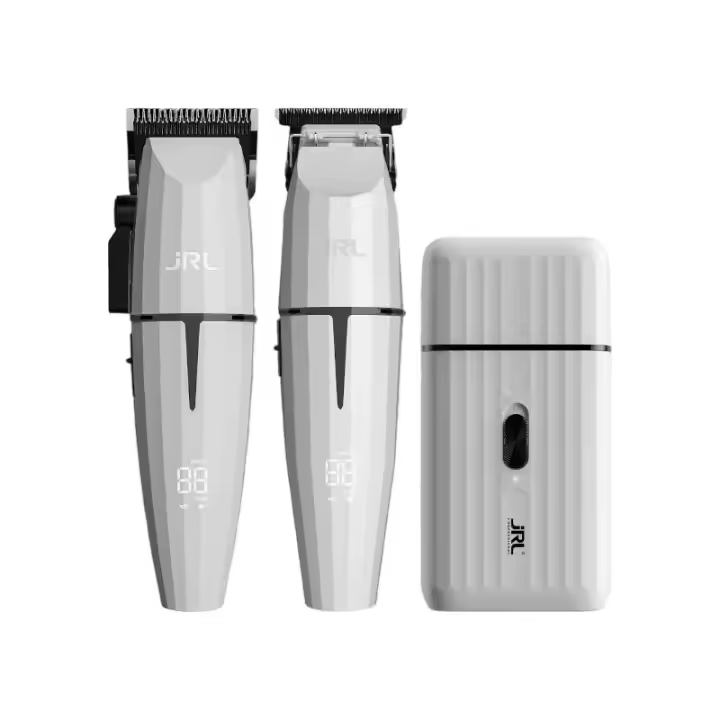 JRL GHOST2 KIT CLIPPER,TRIMMER & SHAVER WHITE. - 1