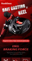 Carrete De Pesca Rooblinos AC Baitcasting Para Agua Dulce Y Salada Con Alcanzada Máxima De 8KG Carrete De Surf Ligero Para Caña De Pescar - details 0