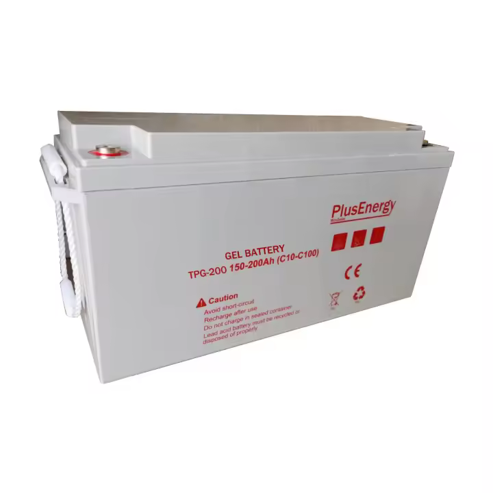 Plusenergy - Batería solar GEL 200Ah / 12v PlusEnergy TPG12-200 - 1