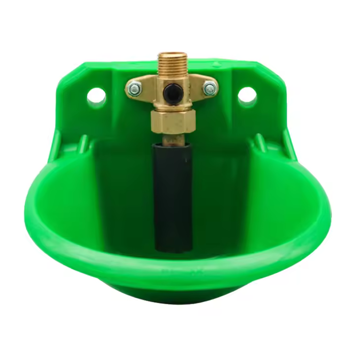 Tazón De Agua Automático Para Ovejas Con Dos Tipos Opcionales Bebedizo Para Cerditos Y Toritos Sistema De Riego De Ganado Herramienta Agrícola Plástico Verde - 1