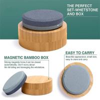 Piedra De Afilar Para Cuchillos De Cocina Herramienta De Afilado Rápido Y Preciso Con Porta-Cuchillos Eco-amigable De Tamaño Grande - details 11