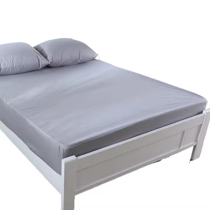 Protector De Sábanas Impermeable Para Cama En Negro/Gris/Negro Azul Funda De Muelle Antialérgica Transpirable Anti-Pulgas Y Polvo Malla De Tejido 300TC Protección Para Cama - 1