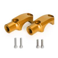 Areyourshop Adaptador De Montaje De Espejo Retrovisor Trasero Para Motocicleta De Aluminio CNC 7/8" 22mm Ajuste Para Master Cylinder 10mm - details 2